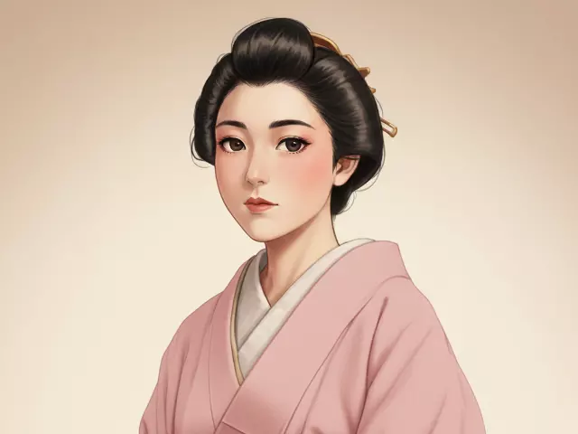 着物を着た小泉セツのイメージ画像