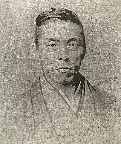 清水卯三郎 肖像画